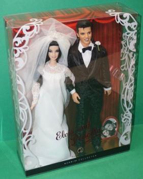 Elvis and priscilla barbie deals doll giftset